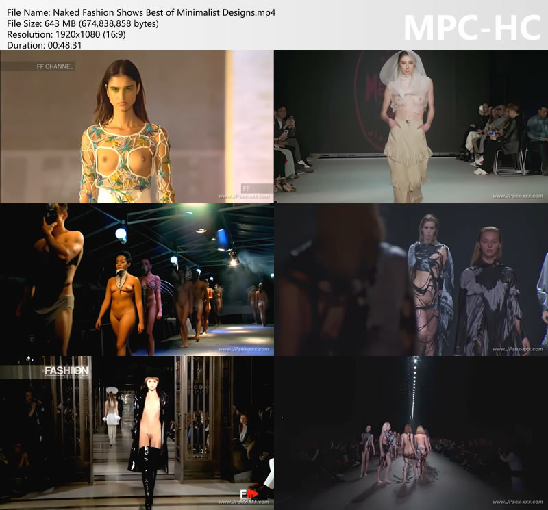 Naked Fashion Shows Best of Minimalist Designs